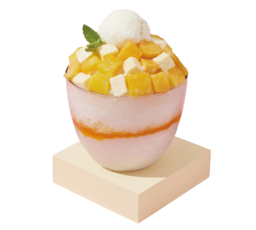 망고치즈빙수