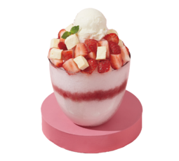 딸기치즈빙수