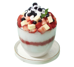 딸기요거트빙수